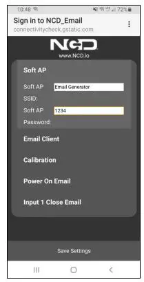 RKI INSTRUMENTS 82-5201-01 Email Text Generator Instruction Manual - Soft AP Configuration