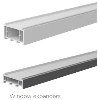SCREWFIX Crystal Top Opening Double Glazed Casement Anthracite on White uPVC Window - Fitting the new frame 3
