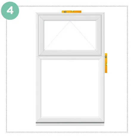 SCREWFIX Crystal Top Opening Double Glazed Casement Anthracite on White uPVC Window - Fitting the new frame 4