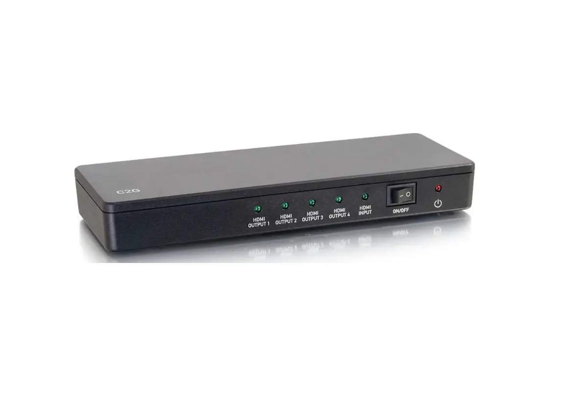 C2g 41058 4 Port Hdmi Splitter 4k30 User Guide C2g 41058 4 Port Hdmi Splitter 4k30 User Guide
