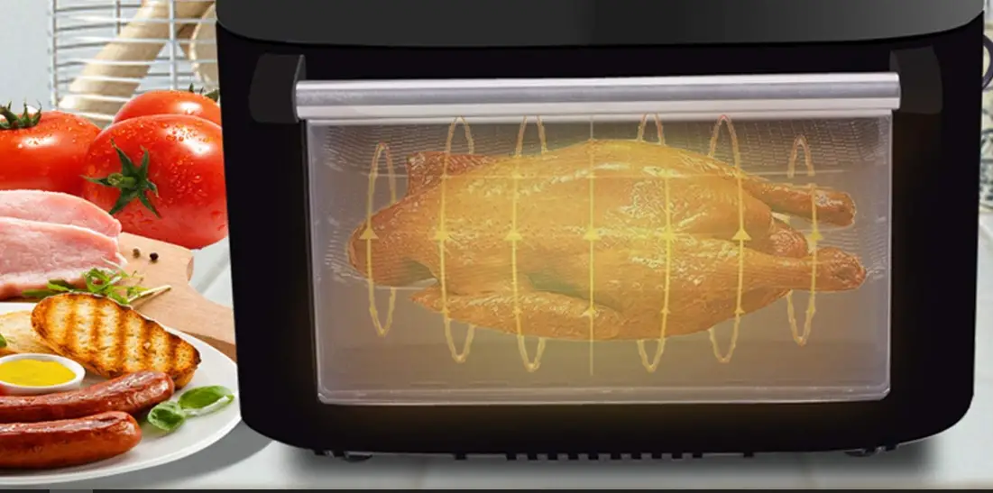 Powerxl Tod6020pxb Self Cleaning Air Fryer Oven Owner's Manual