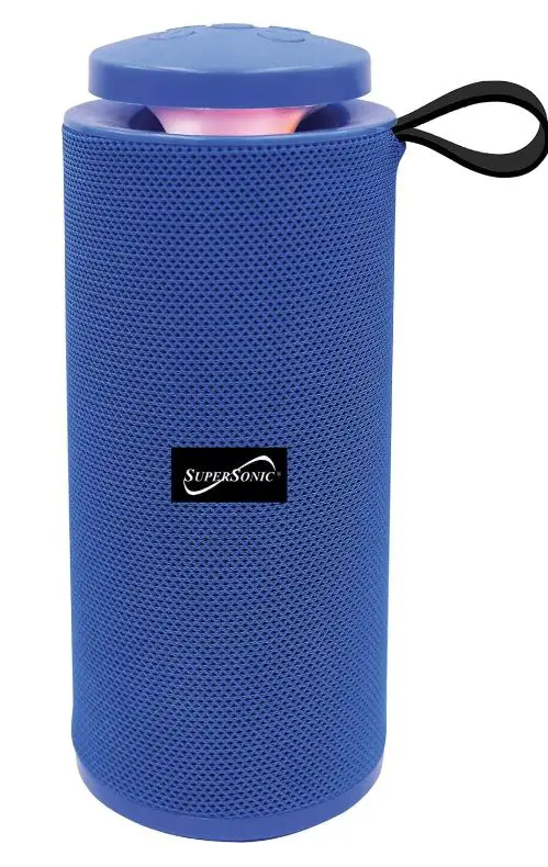 Supersonic-SC-2328BT-Blue-Portable-Bluetooth-Speaker