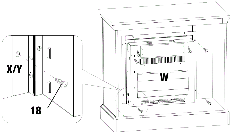 GYMAX-GYM06624-1500-Watt-Electric-Fireplace-fig-6