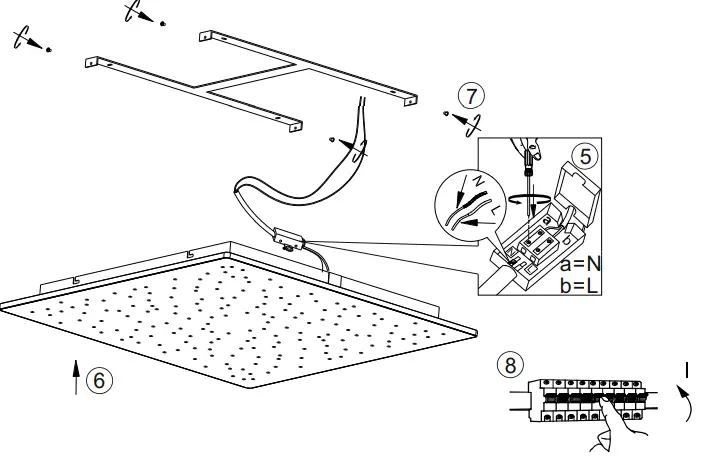 Paul Neuhaus 8039-95 Q-NightSky 8039-95 LED Ceiling Light 5
