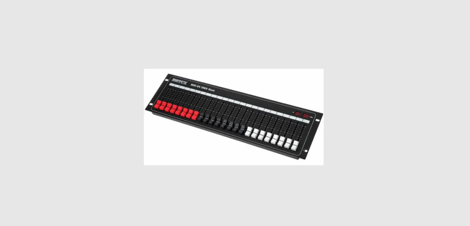 Thomann Sdc-24 Dmx Desk 24-channel Dmx Console User Manual