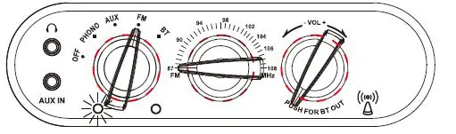 VICTOR VWRP-3200 5 In 1 Turntable Music Center fig 13