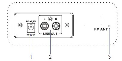 VICTOR VWRP-3200 5 In 1 Turntable Music Center fig 3