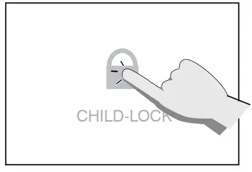 okaysou Air Purifier - CHILD-LOCK mode