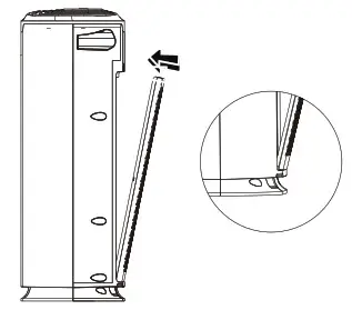 okaysou Air Purifier - frame withhold