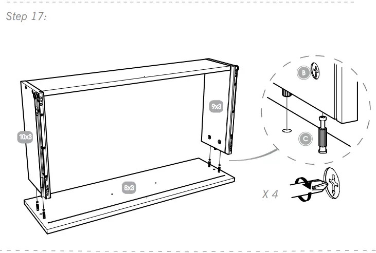 Silver Cross MWTNM8H Devon Dresser Large Sideboard-fig20