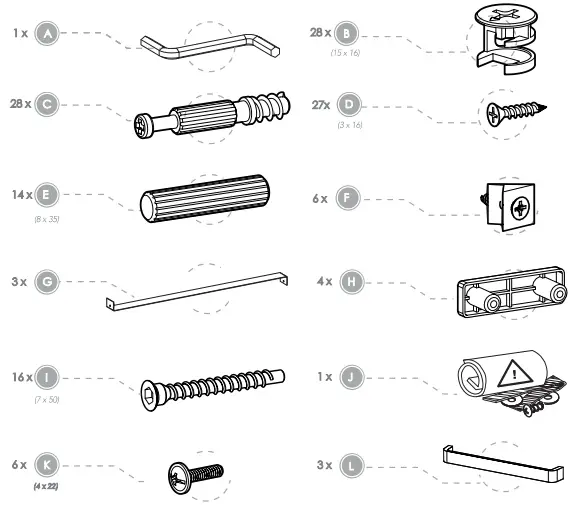 Silver Cross MWTNM8H Devon Dresser Large Sideboard-fig3