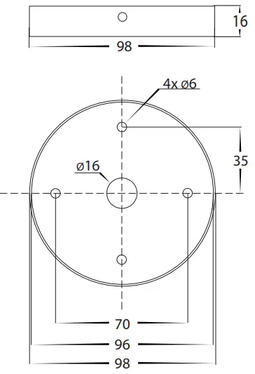 HAVIT Lighting HV1606T-SS316-240V Stainless Steel TRI Colour LED Bollard Light-fig4