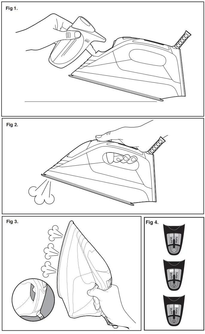 RELIABLE VELOCITY 240IR Compact Vapor Generator Iron - Fig2
