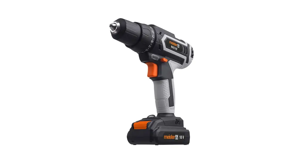 Meister Mas18-v1 Cordless Drill & Screwdriver User Manual