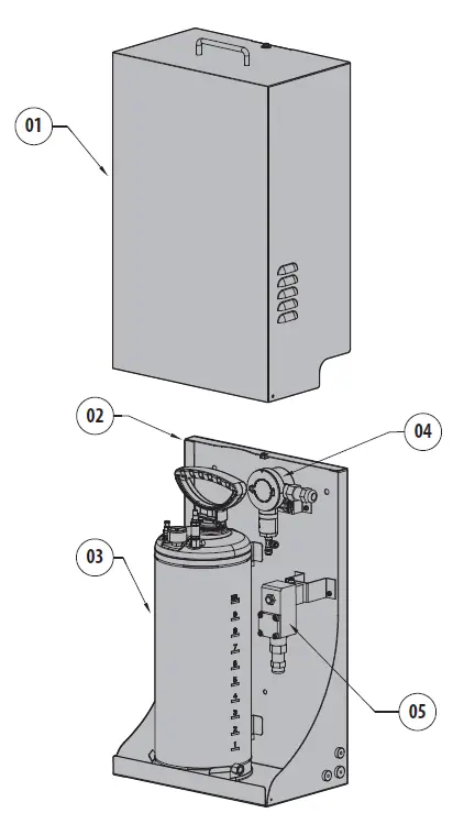 VIDEOTEC WASEX2T4AT Wasex Explosion Proof Wash System 1