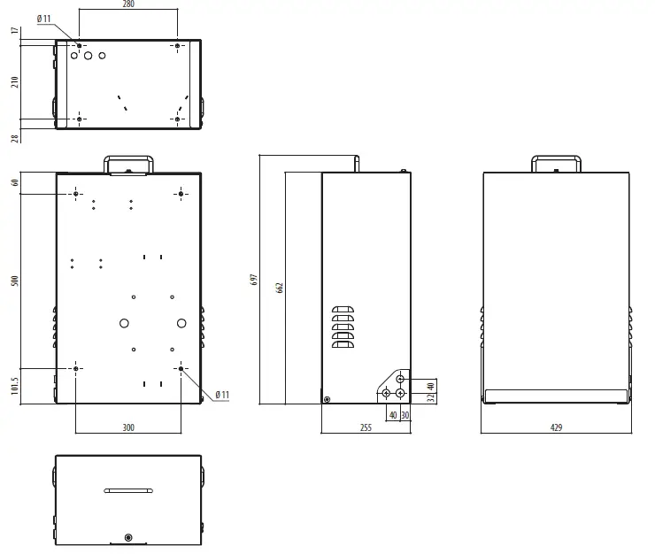 VIDEOTEC WASEX2T4AT Wasex Explosion Proof Wash System 48