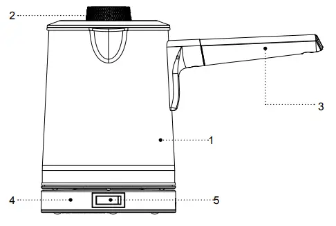 BRAYER-BR1141-Coffee-Maker-fig-1