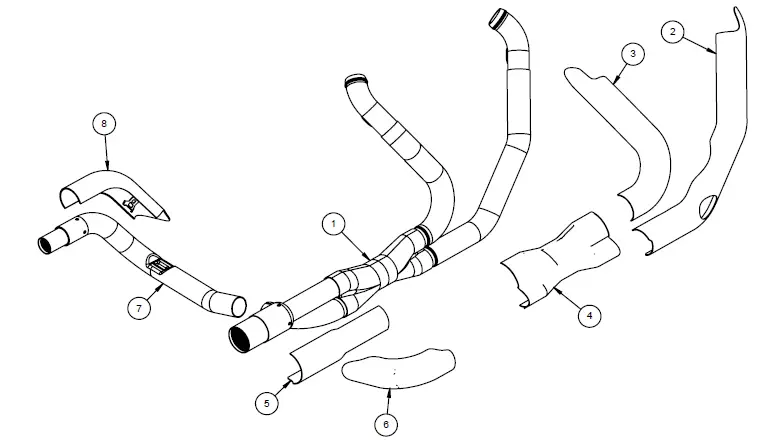 VANCE-HINES 46371-Harley-Davidson-Touring-Power-Duals-01
