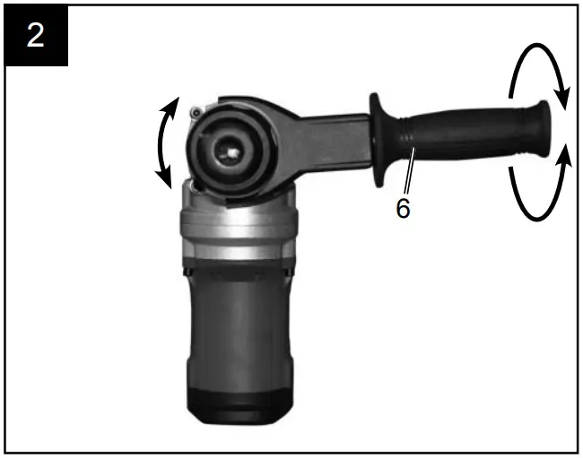 scheppach DH1200MAX Rotary Hammer - Figure 2