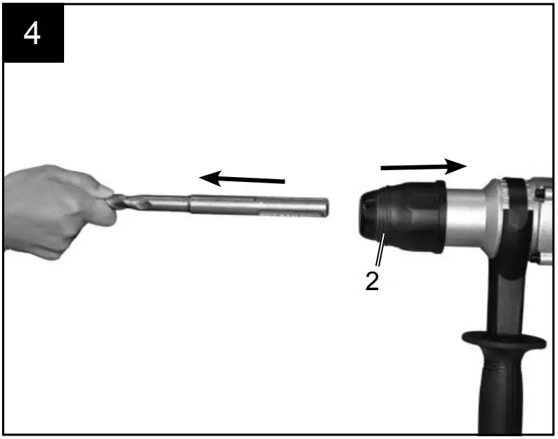 scheppach DH1200MAX Rotary Hammer - Figure 4
