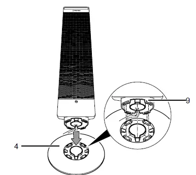 TROTEC TFC 25 E Ceramic Fan Heater-4