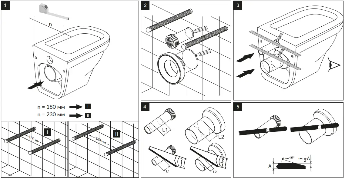 cersanit Carina S-MZ-XL 63475 Wall Hung Toilet-FIG3