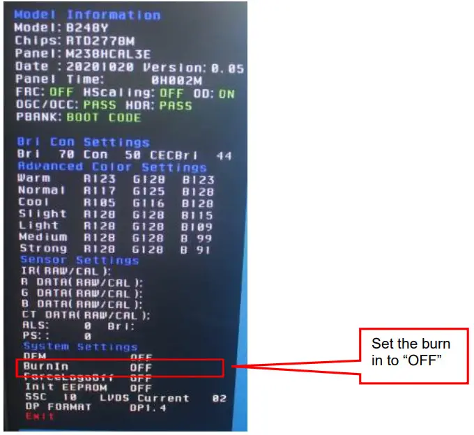 acer B248Y 23.8 Inch LCD Monitor - Figure 29