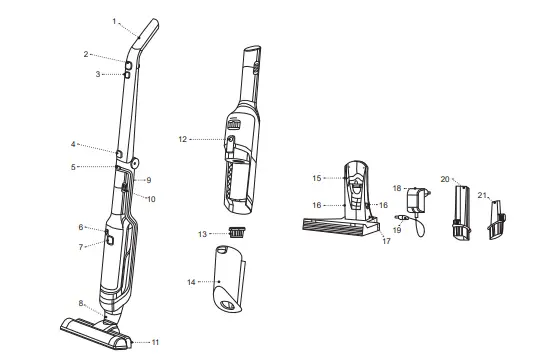 BRAYER-BR4264-Vacuum-Cleaner-FIG-1
