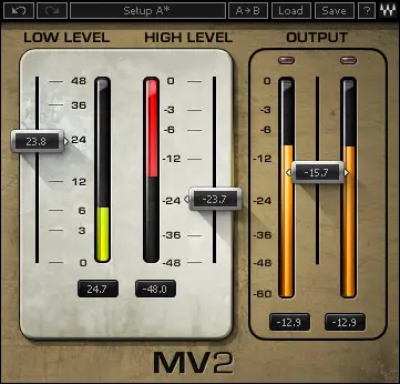 WAVES MV2 Compressor Plugin -