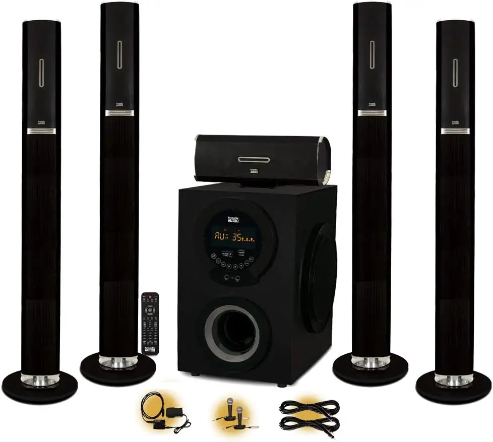 Acoustic Audio AAT3002 Tower Speaker System-prodct