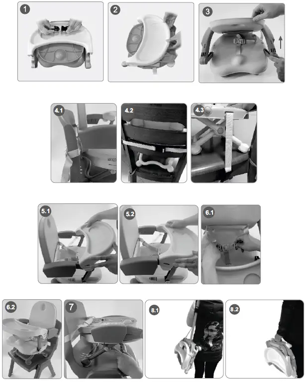 lorelli-EGO-Folding-highchair-for-babies-and-children-up-to-15-kg-FIG-2