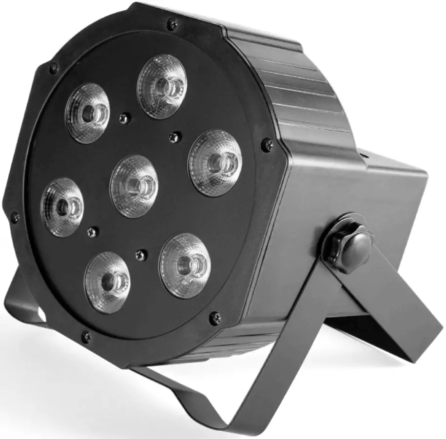 FLASH F7100336 LED Par 56 7x10W RGBW Socets IRb