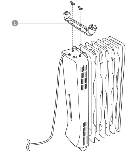 Amazon Basics Portable Digital Radiator Heater-2
