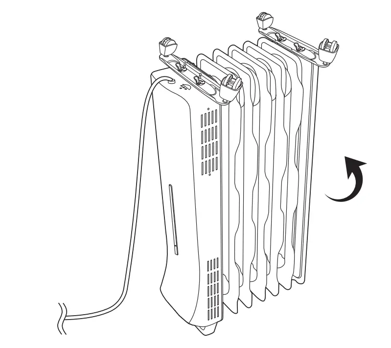 Amazon Basics Portable Digital Radiator Heater-4