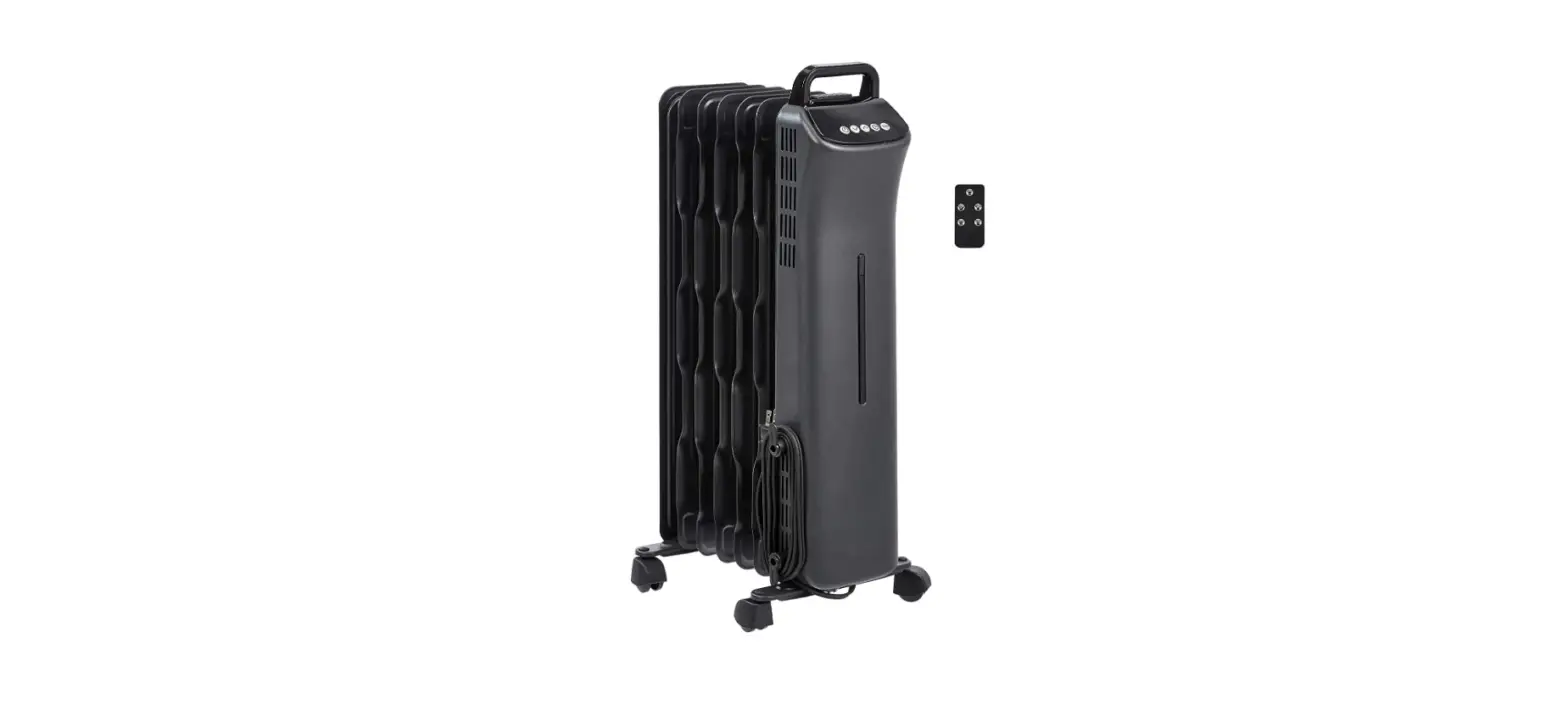 Amazon Basics Cy83rr-7 Portable Digital Radiator Heater User Guide