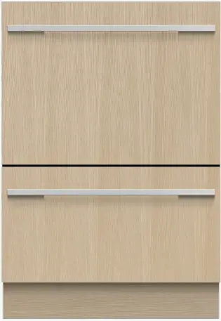 FISHER PAYKEL DD60DTX6I1 Integrated Double DishDrawer Dishwasher Tall Sanitise