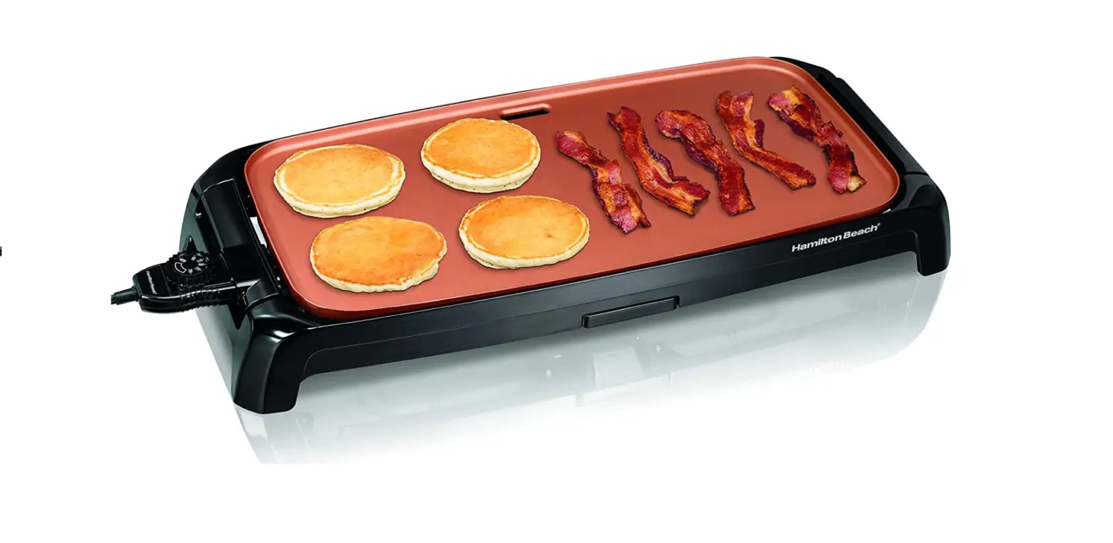 Hamilton Beach 38519rk Durathon Ceramic Griddle Electric User Manual