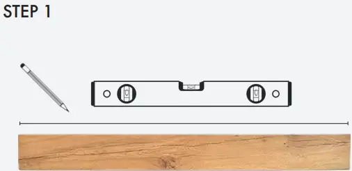 TRADITIONAL BEAMS Oak Shelves 12mm Concealed BracketsSupplied-fig3