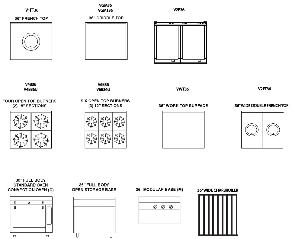 VULCAN-V112HB-12-Inch-Gas-Range-fig-1
