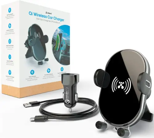 atomi AT1633 Qi Wireless Car Charger-FIG1