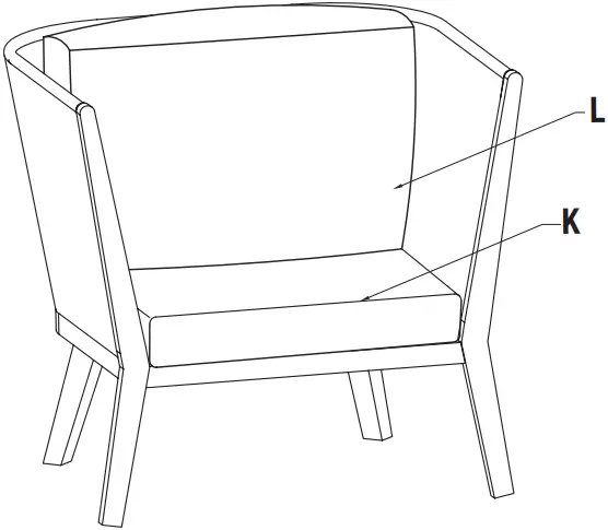 HAMPTON BAY Heather Glen 3 Piece Small Space C04b