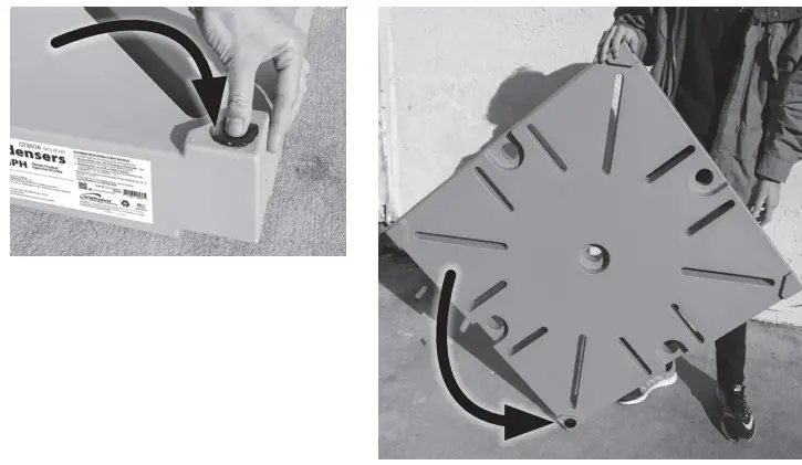 QwikProducts QT8036 QwikPad for Condensers - corner nearest the product label