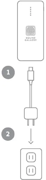 SOUND GALLERY SG2424-114 Perfect Storm Wireless Bluetooth Wall Art Speaker 08