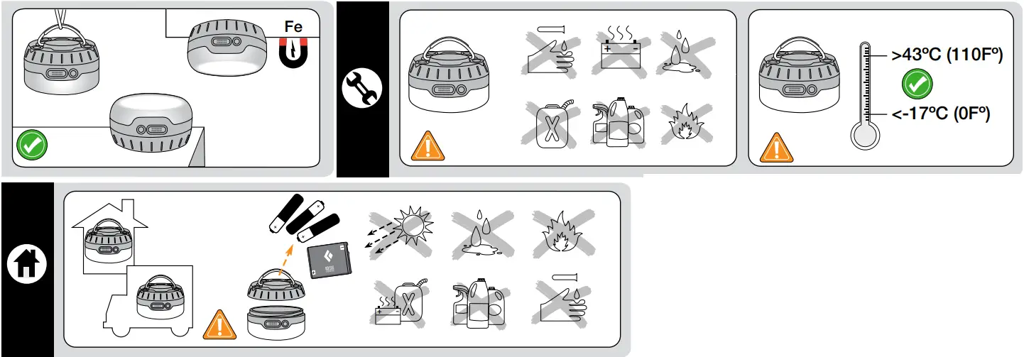 BLACK DIAMOND BDI 11901 Moji Plus Lantern - fig 2