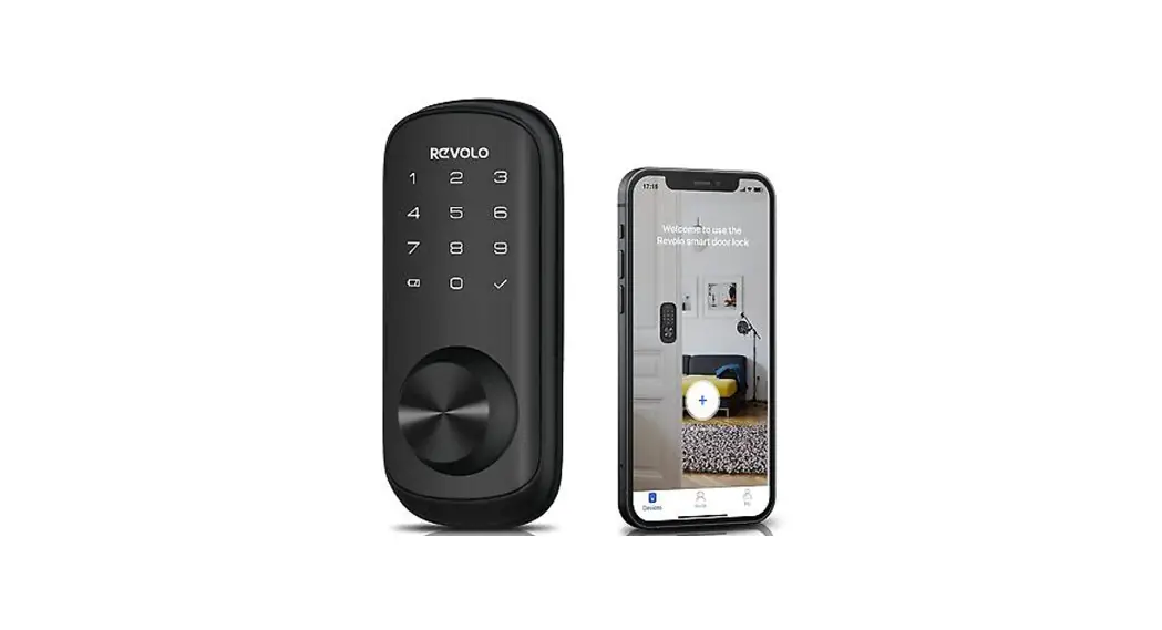 Revolo 2a4ac-wfpf Wi-fi Smart Fingerprint Lock Installation Guide