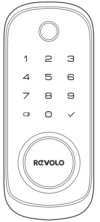 Revolo 2A4AC-WFPF Wi-Fi Smart Fingerprint Lock