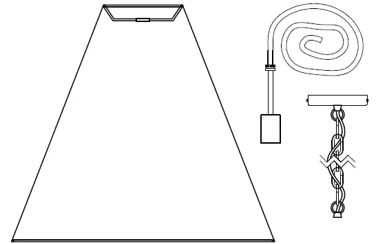 Dainolite-PYM-M-MB-BW-Prym-White-Transitional-Cone-Pendant-Light-FIG-1