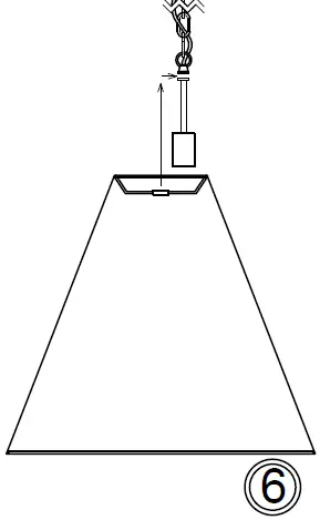 Dainolite-PYM-M-MB-BW-Prym-White-Transitional-Cone-Pendant-Light-FIG-7