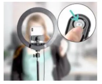 DIGITUS DA-20311 LED Ring Light 10 Inch Extendable Tripod Stand 10