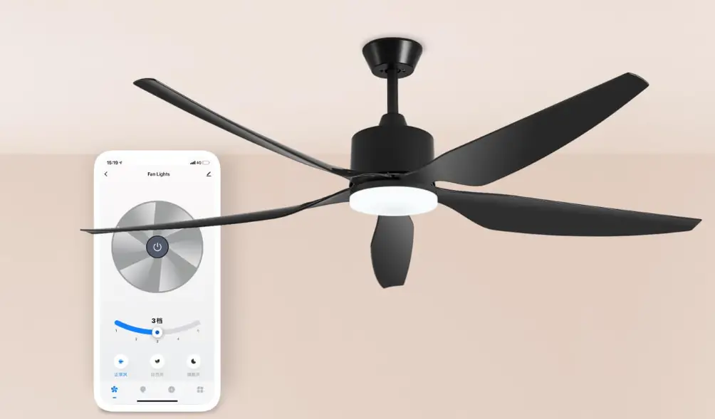 Tuya Led Fan With Remote Control Installation Guide
